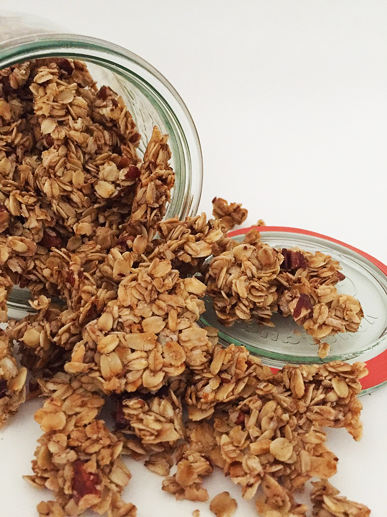 homemade granola additive and preservative free good fats control the sugar